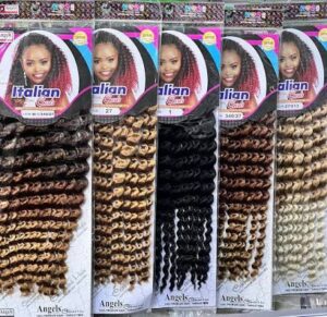 Italian Curl Braiding Hair by Pretty Doll Hair
