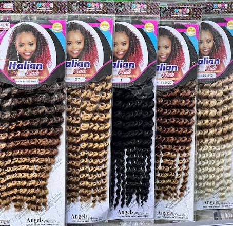 italian-curls Italian Curl Braiding Hair by Pretty Doll Hair